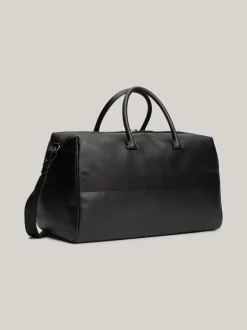 Duże Torby*Tommy Hilfiger Teksturowana Torba Weekendowa TH MONOGRAM