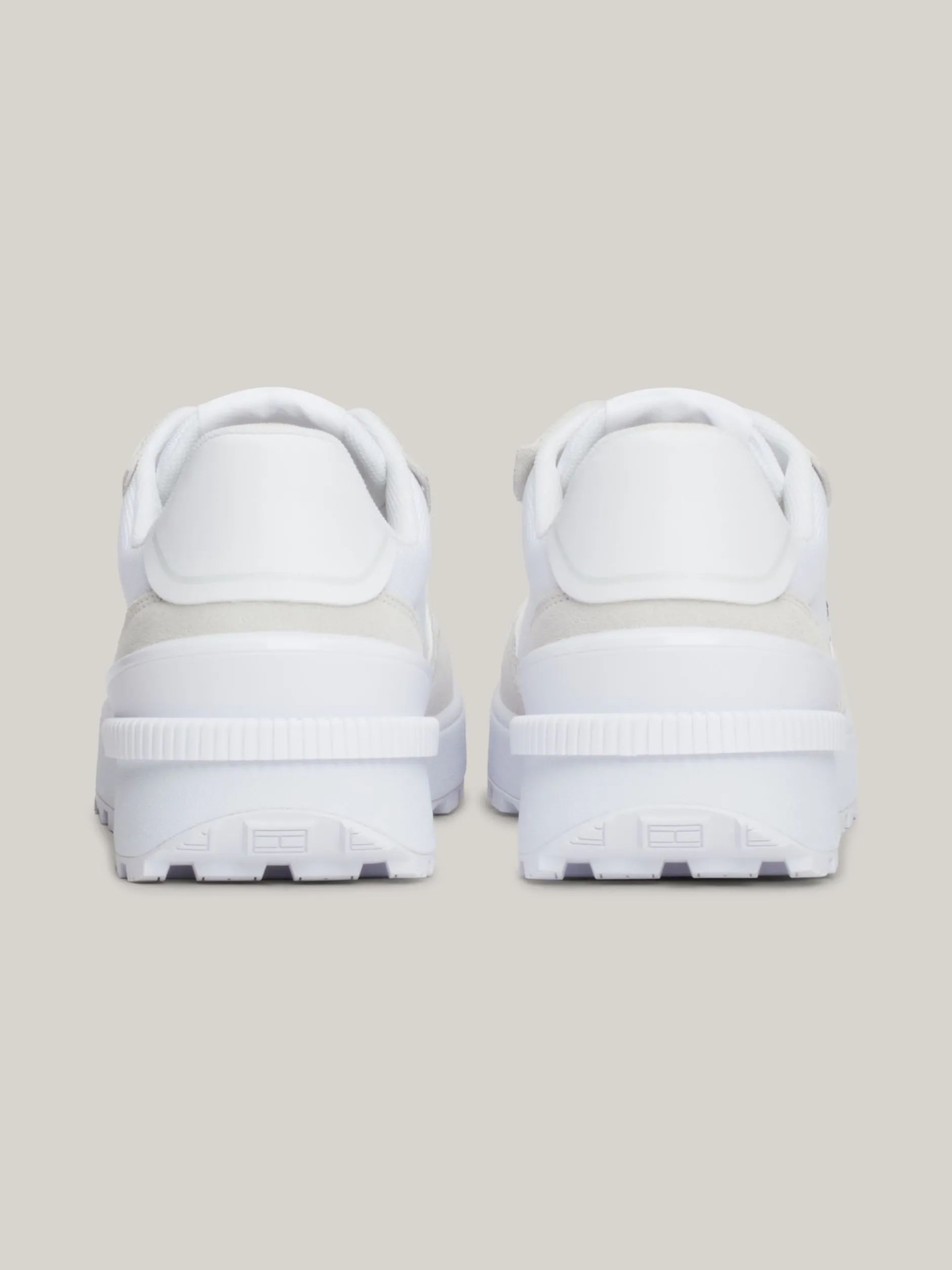 Sneakersy*Tommy Hilfiger Teksturowane Buty Do Biegania Z Protektorem WHITE