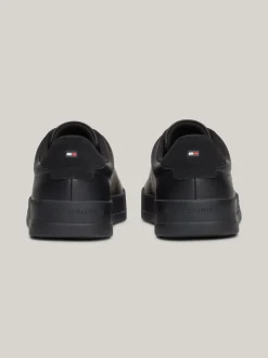 Sneakersy*Tommy Hilfiger Tenisówki Essential O Groszkowej Fakturze BLACK