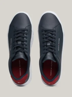 Sneakersy*Tommy Hilfiger Tenisówki Essential O Groszkowej Fakturze DESERT SKY