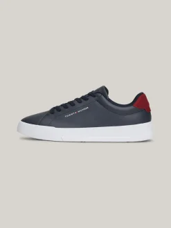 Sneakersy*Tommy Hilfiger Tenisówki Essential O Groszkowej Fakturze DESERT SKY