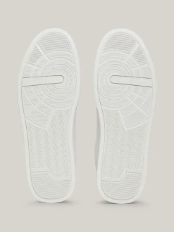 White Trainers|Sneakersy*Tommy Hilfiger Tenisówki Essential O Groszkowej Fakturze ECRU