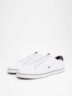 White Trainers|Sneakersy*Tommy Hilfiger Tenisówki Płócienne Sznurowane WHITE