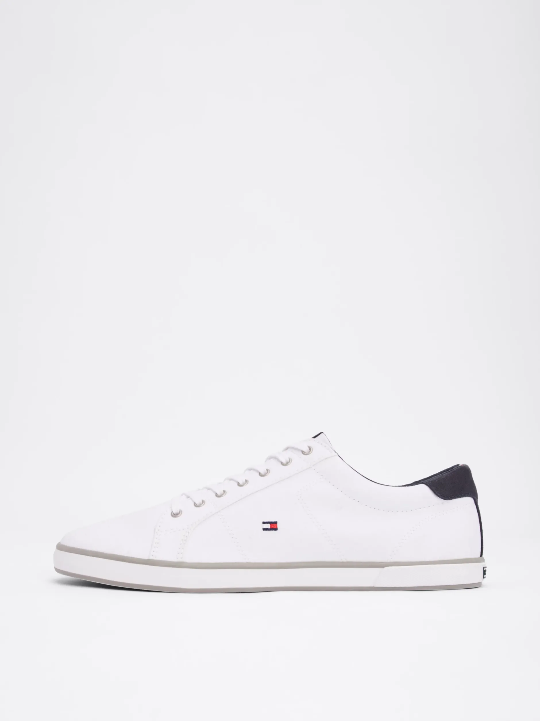 White Trainers|Sneakersy*Tommy Hilfiger Tenisówki Płócienne Sznurowane WHITE