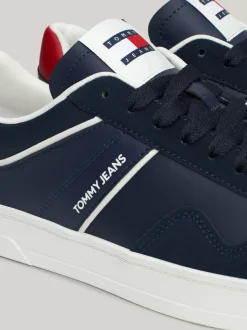 Sneakersy*Tommy Hilfiger Tenisówki The Greenwich Z Kolorowymi Akcentami RWB