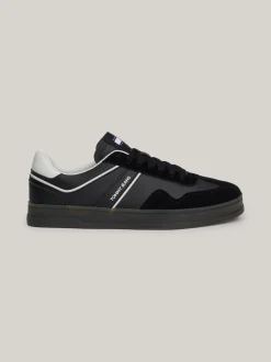 Sneakersy*Tommy Hilfiger Tenisówki The Greenwich Z Kolorowymi Akcentami BLACK