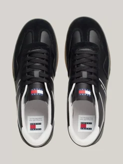 Sneakersy*Tommy Hilfiger Tenisówki The Greenwich Z Kolorowymi Akcentami BLACK