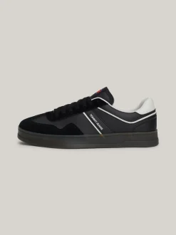 Sneakersy*Tommy Hilfiger Tenisówki The Greenwich Z Kolorowymi Akcentami BLACK