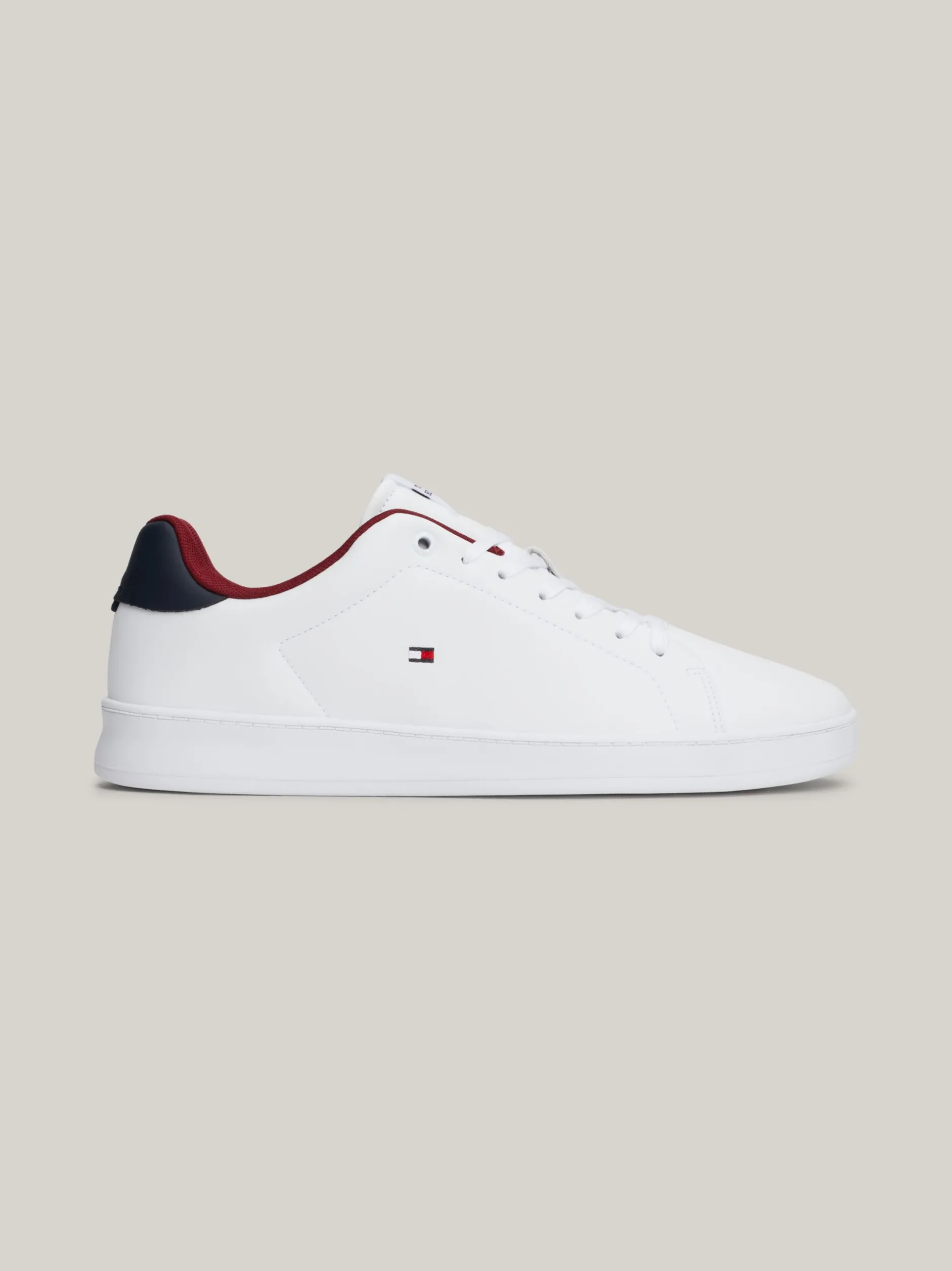 White Trainers|Sneakersy*Tommy Hilfiger Tenisówki Z Podeszwą Typu Cupsole WHITE