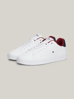 White Trainers|Sneakersy*Tommy Hilfiger Tenisówki Z Podeszwą Typu Cupsole WHITE