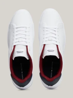White Trainers|Sneakersy*Tommy Hilfiger Tenisówki Z Podeszwą Typu Cupsole WHITE