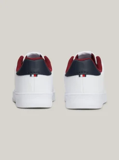 White Trainers|Sneakersy*Tommy Hilfiger Tenisówki Z Podeszwą Typu Cupsole WHITE