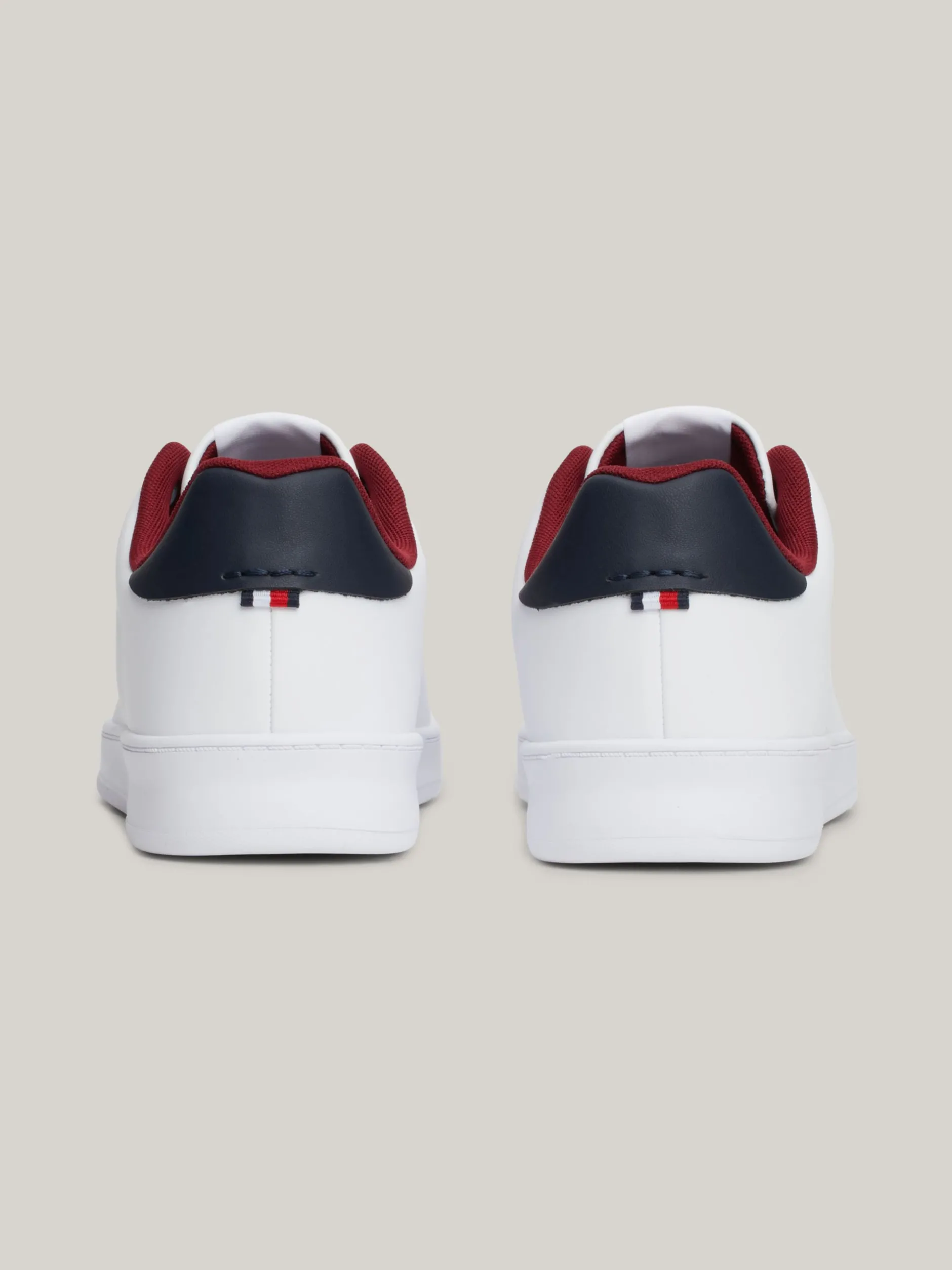 White Trainers|Sneakersy*Tommy Hilfiger Tenisówki Z Podeszwą Typu Cupsole WHITE