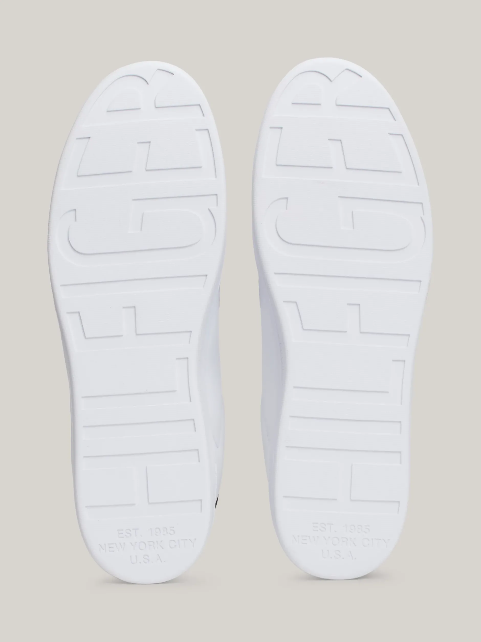 White Trainers|Sneakersy*Tommy Hilfiger Tenisówki Z Podeszwą Typu Cupsole WHITE
