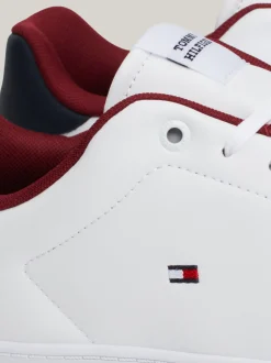White Trainers|Sneakersy*Tommy Hilfiger Tenisówki Z Podeszwą Typu Cupsole WHITE