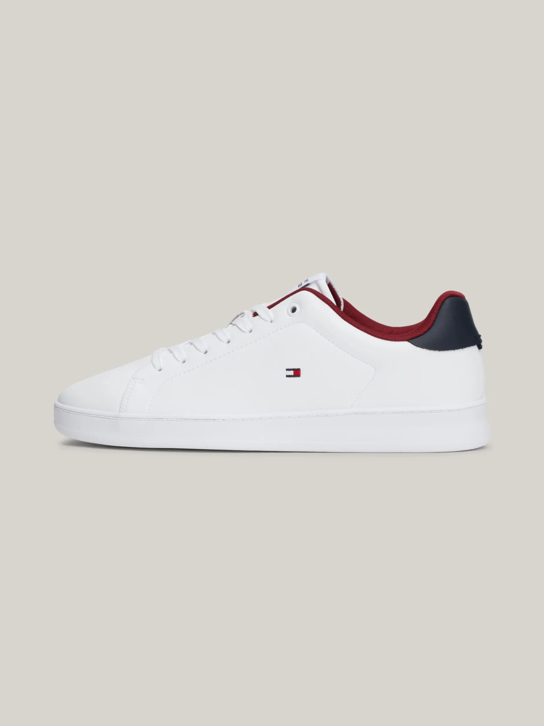 White Trainers|Sneakersy*Tommy Hilfiger Tenisówki Z Podeszwą Typu Cupsole WHITE