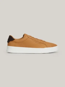 Sneakersy*Tommy Hilfiger Tenisówki Ze Skóry Nubukowej SAHARA