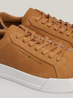Sneakersy*Tommy Hilfiger Tenisówki Ze Skóry Nubukowej SAHARA