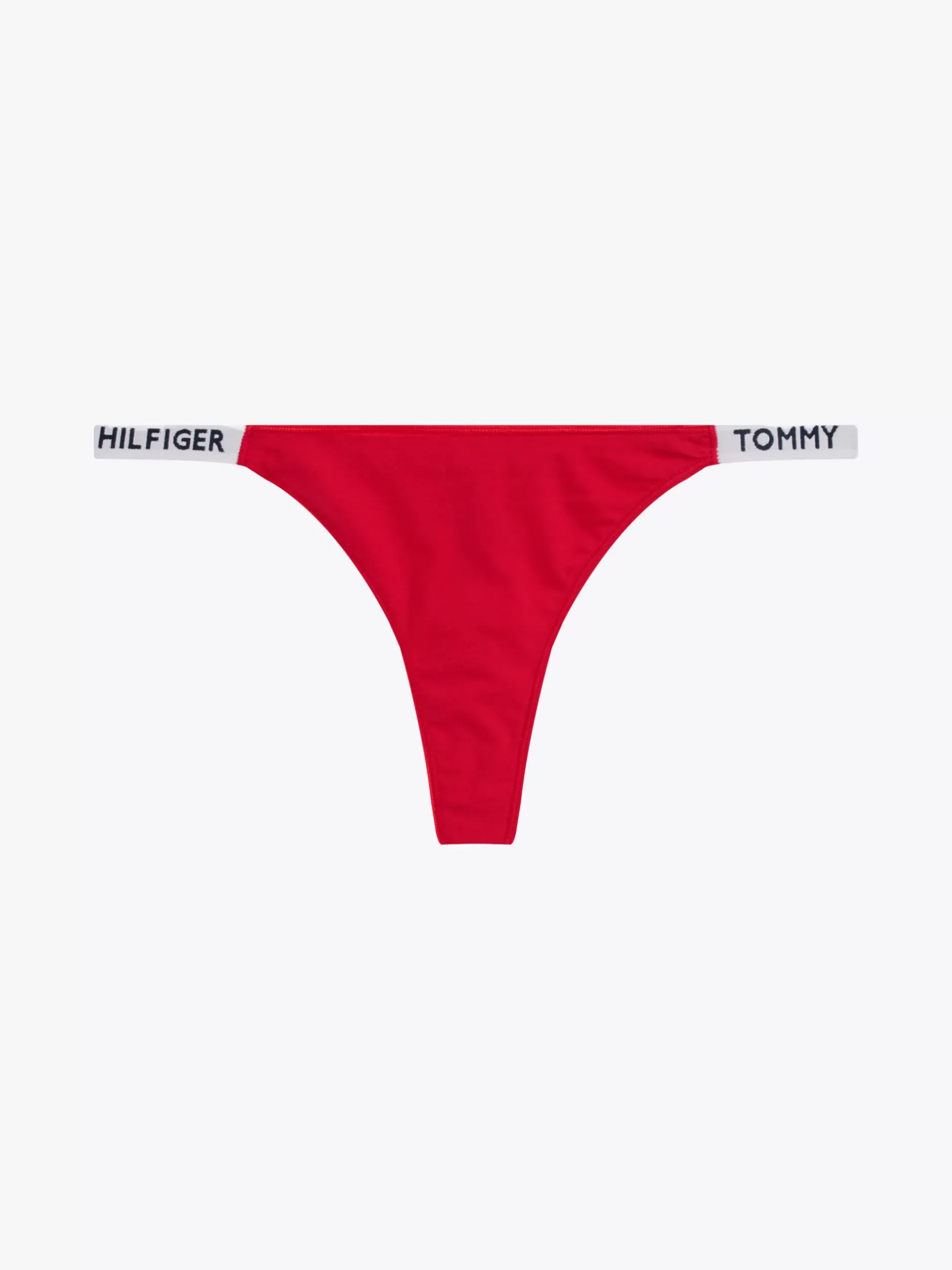 Figi|Bielizna*Tommy Hilfiger Thongi TH Heritage Z Logo PRIMARY RED