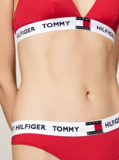 Figi|Bielizna*Tommy Hilfiger Thongi TH Heritage Z Logo PRIMARY RED
