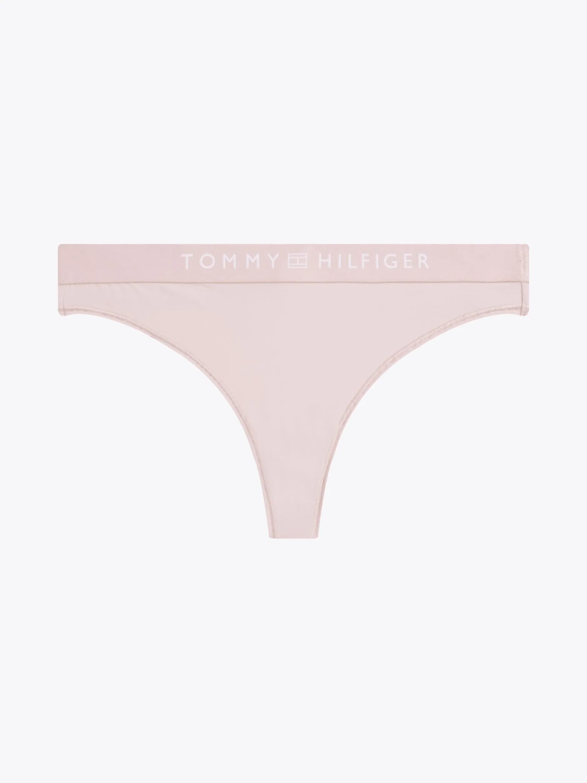 Figi|Bielizna*Tommy Hilfiger Thongi Z Dopasowanym Kolorystycznie Logo BALANCED BEIGE