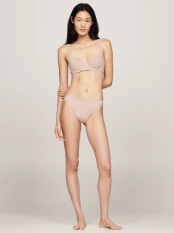 Figi|Bielizna*Tommy Hilfiger Thongi Z Logo W Kolorze Tła BALANCED BEIGE