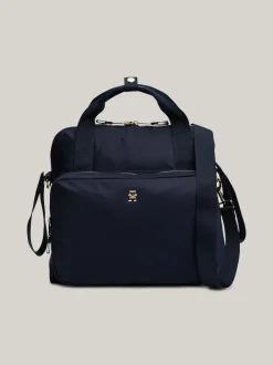 Obuwie I Akcesoria|Obuwie I Akcesoria*Tommy Hilfiger Torba Do Przewijania Z Plakietką Z Monogramem TH SPACE BLUE