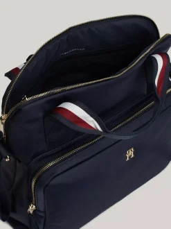 Obuwie I Akcesoria|Obuwie I Akcesoria*Tommy Hilfiger Torba Do Przewijania Z Plakietką Z Monogramem TH SPACE BLUE