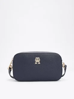 Torebki Na Pasku*Tommy Hilfiger Torba Na Aparat TH Emblem SPACE BLUE
