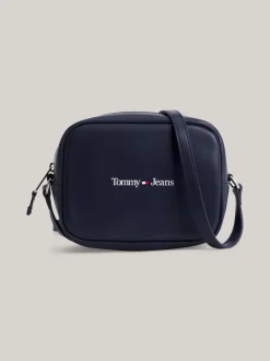 Torebki Na Pasku*Tommy Hilfiger Torba Na Aparat Z Paskiem Na Ramię I Logo TWILIGHT NAVY