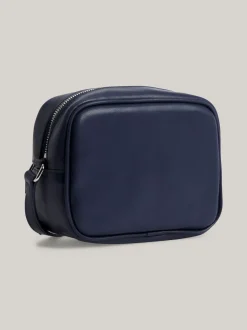 Torebki Na Pasku*Tommy Hilfiger Torba Na Aparat Z Paskiem Na Ramię I Logo TWILIGHT NAVY