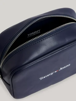 Torebki Na Pasku*Tommy Hilfiger Torba Na Aparat Z Paskiem Na Ramię I Logo TWILIGHT NAVY