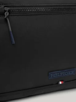 Torby Na Laptopa*Tommy Hilfiger Torba Na Laptop Z Monotypowym Logo Hilfiger BLACK
