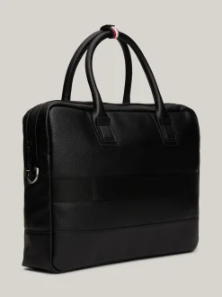 Torby Na Laptopa*Tommy Hilfiger Torba Na Laptop Z Paskiem Crossover BLACK