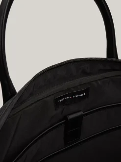 Torby Na Laptopa*Tommy Hilfiger Torba Na Laptop Z Paskiem Crossover BLACK