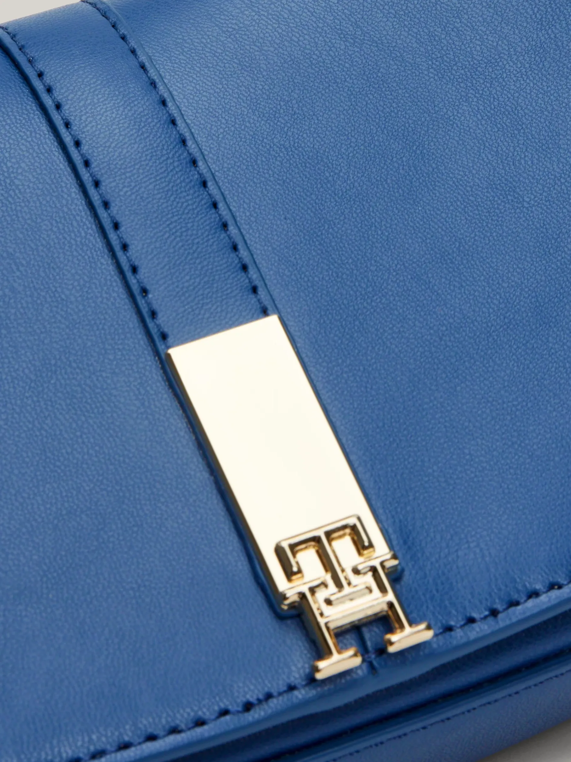 Torebki Na Pasku*Tommy Hilfiger Torba Na Ramię Heritage Z łańcuszkiem FOSSIL BLUE