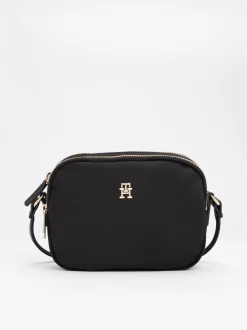 Torebki Na Pasku*Tommy Hilfiger Torba Na Ramię TH Emblem BLACK