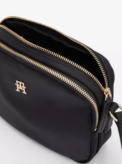 Torebki Na Pasku*Tommy Hilfiger Torba Na Ramię TH Emblem BLACK