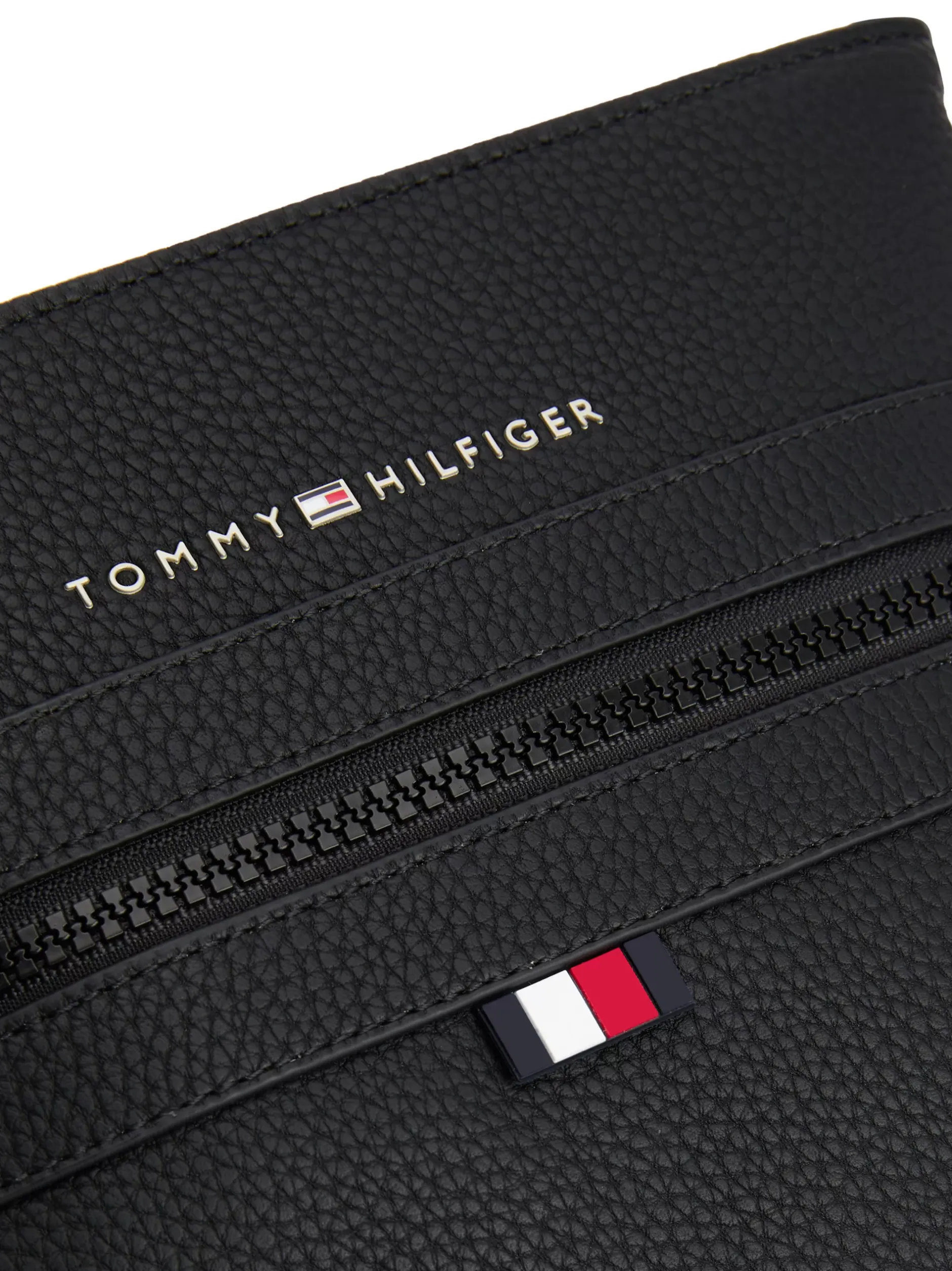 Torebki Na Pasku*Tommy Hilfiger Torba Na Ramię Z Kolekcji Essential BLACK