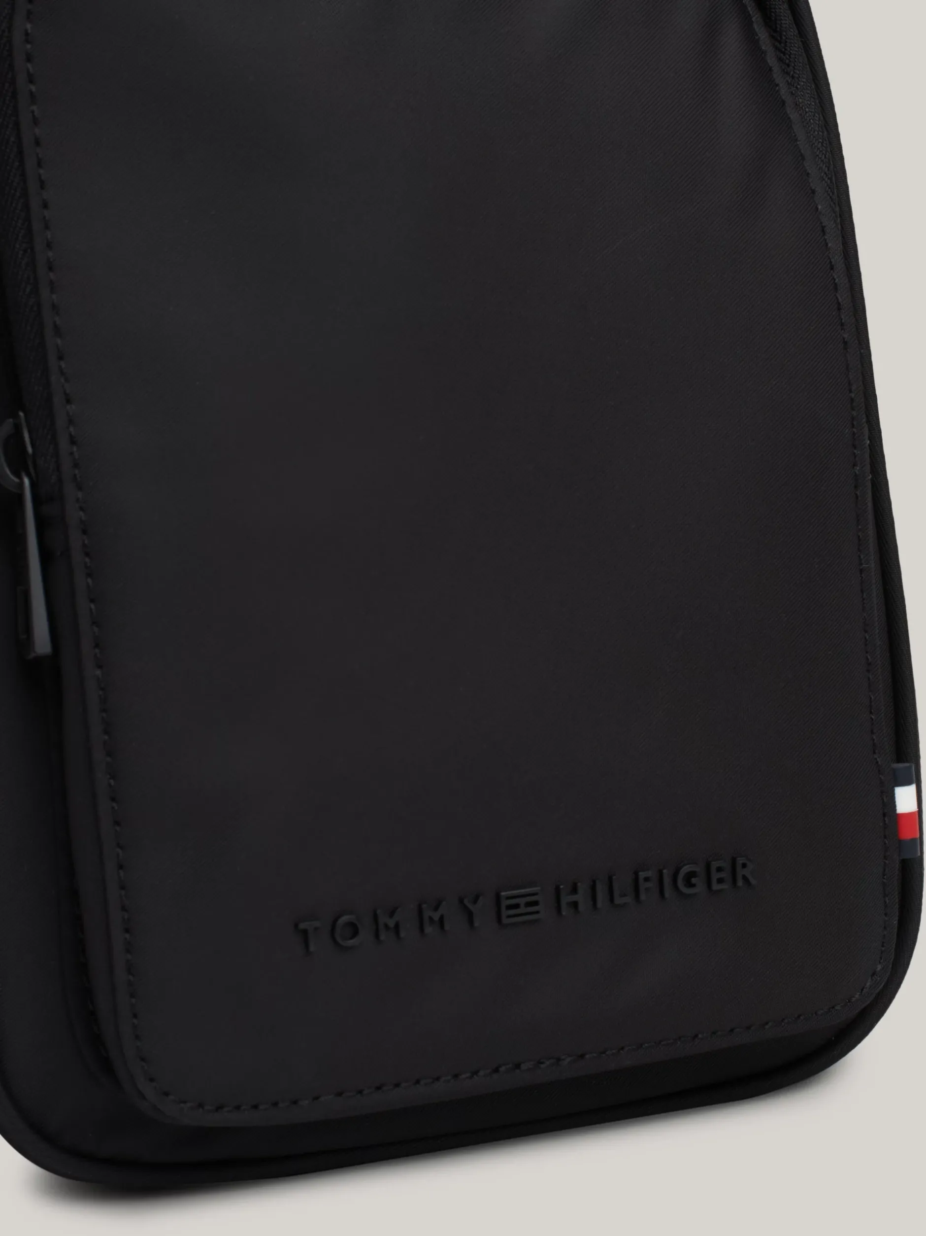 Torebki Na Pasku*Tommy Hilfiger Torba Na Ramię Z Logo BLACK