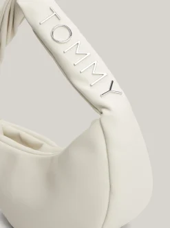 Torby Na Ramię*Tommy Hilfiger Torba Na Ramię Z Metalowym Logo NEWSPRINT
