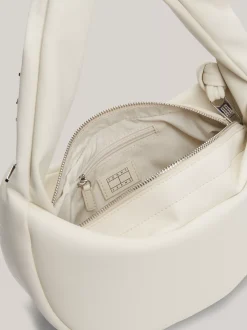 Torby Na Ramię*Tommy Hilfiger Torba Na Ramię Z Metalowym Logo NEWSPRINT