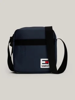 Torebki Na Pasku*Tommy Hilfiger Torba Reporterska Essential Z Logo DARK NIGHT NAVY