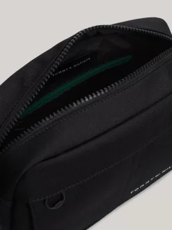 Torebki Na Pasku*Tommy Hilfiger Torba Reporterska Na Ramię BLACK