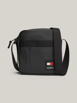 Torebki Na Pasku*Tommy Hilfiger Torba Reporterska Na Ramię Essential BLACK