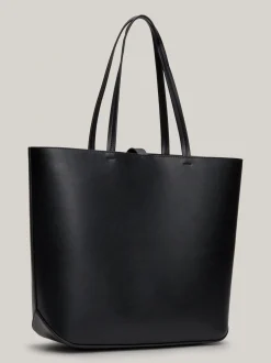 Torebki Tote*Tommy Hilfiger Torba Typu Tote Essential Z Metalowym Logo BLACK