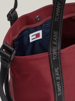 Torebki Tote*Tommy Hilfiger Torba Typu Tote Essential Z Logo DEEP ROUGE