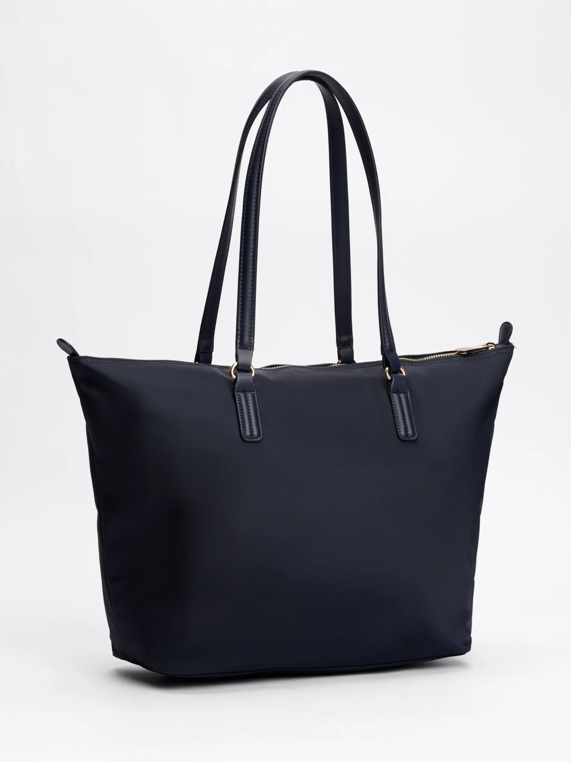 Torebki Tote*Tommy Hilfiger Torba Typu Tote Z Sygnowaną Tasiemką SPACE BLUE