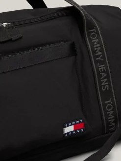 Duże Torby|Plecaki*Tommy Hilfiger Torba Weekendowa 2 W 1 Essential BLACK