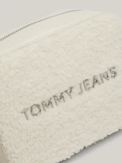 Torebki Na Pasku*Tommy Hilfiger Torebka Essential Z Futerkowej Dzianiny NEWSPRINT